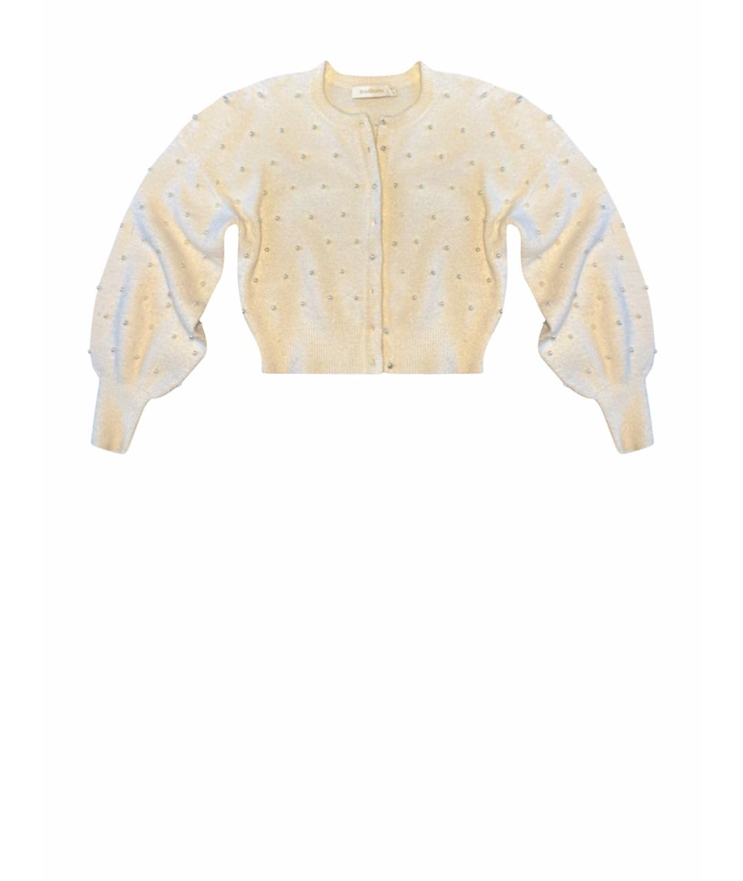 ZIMMERMANN Белый шерстяной кардиган, фото 1