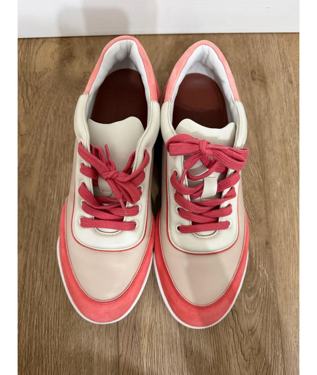 CHANEL Мульти кожаные кроссовки, фото 3