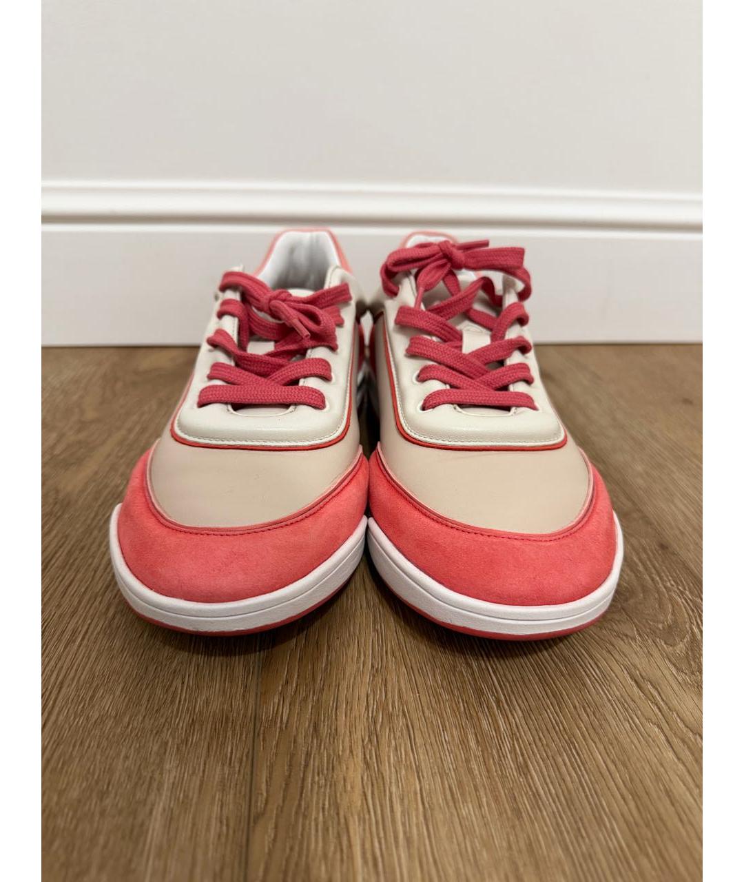 CHANEL Мульти кожаные кроссовки, фото 2