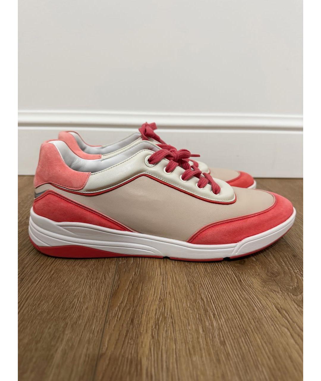 CHANEL Мульти кожаные кроссовки, фото 7