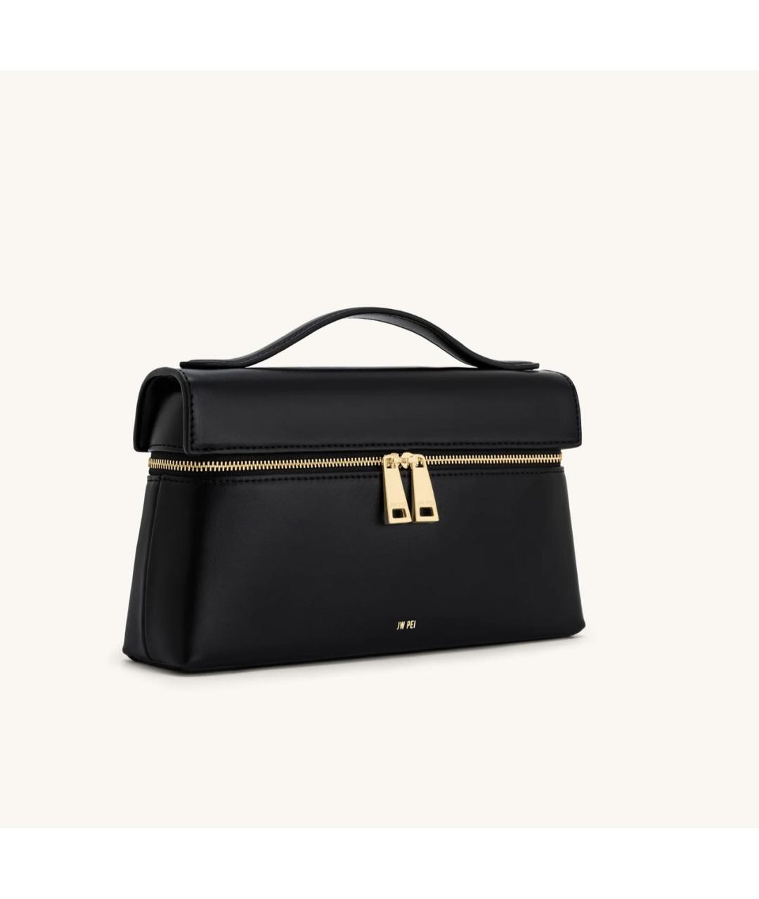 JW PEI Черная сумка через плечо из искусственной кожи, фото 2