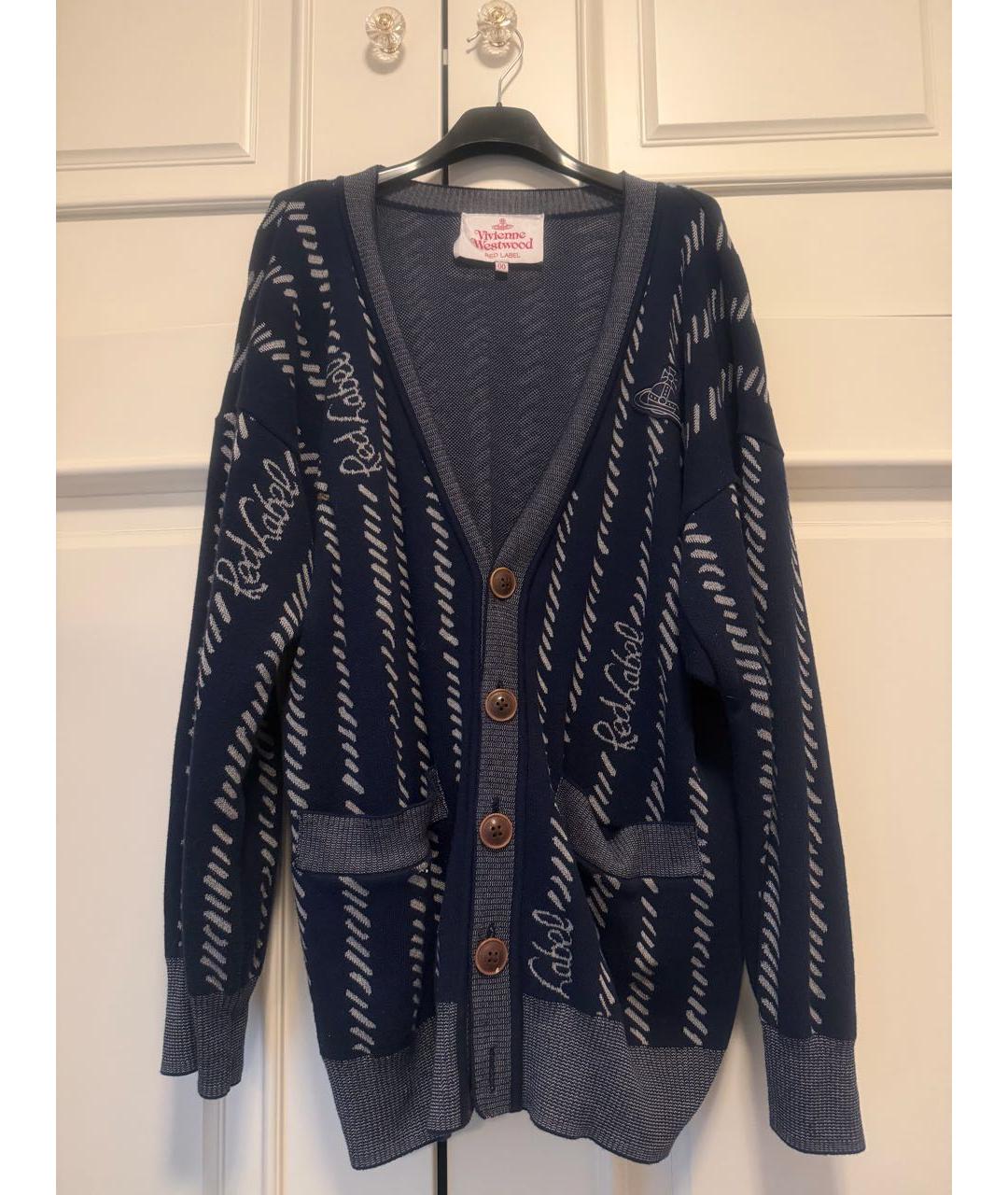 VIVIENNE WESTWOOD Темно-синий кардиган, фото 5