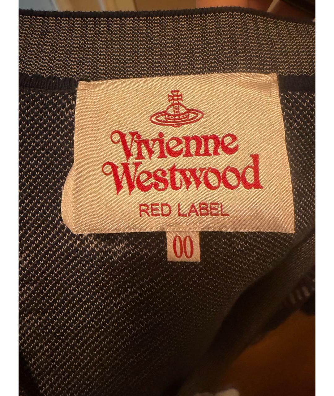 VIVIENNE WESTWOOD Темно-синий кардиган, фото 4