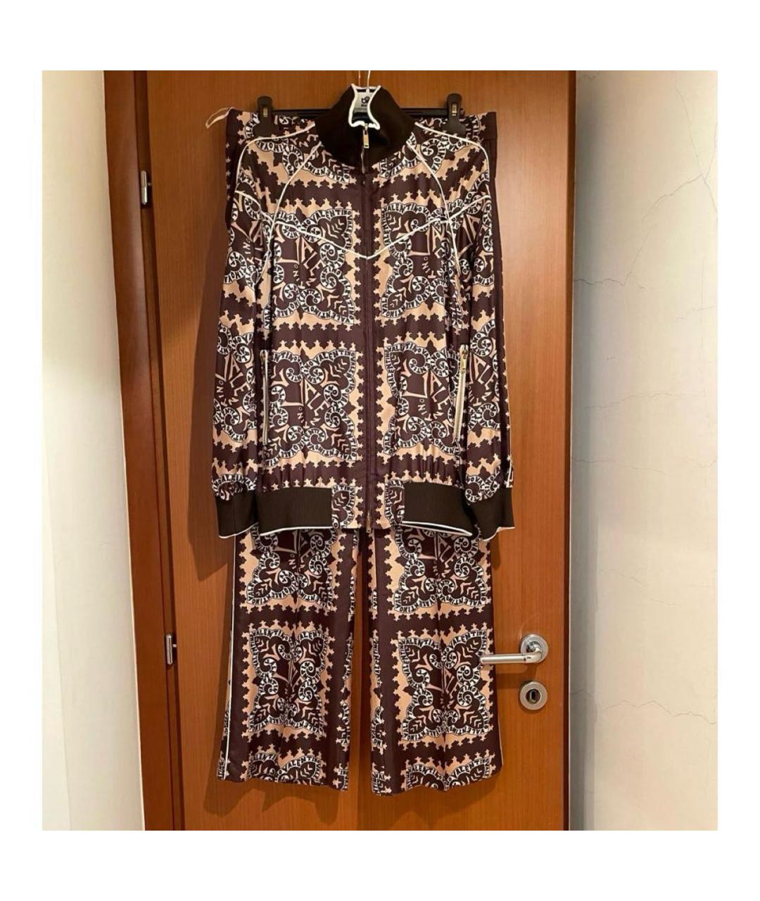 VALENTINO Шелковый костюм с брюками, фото 2