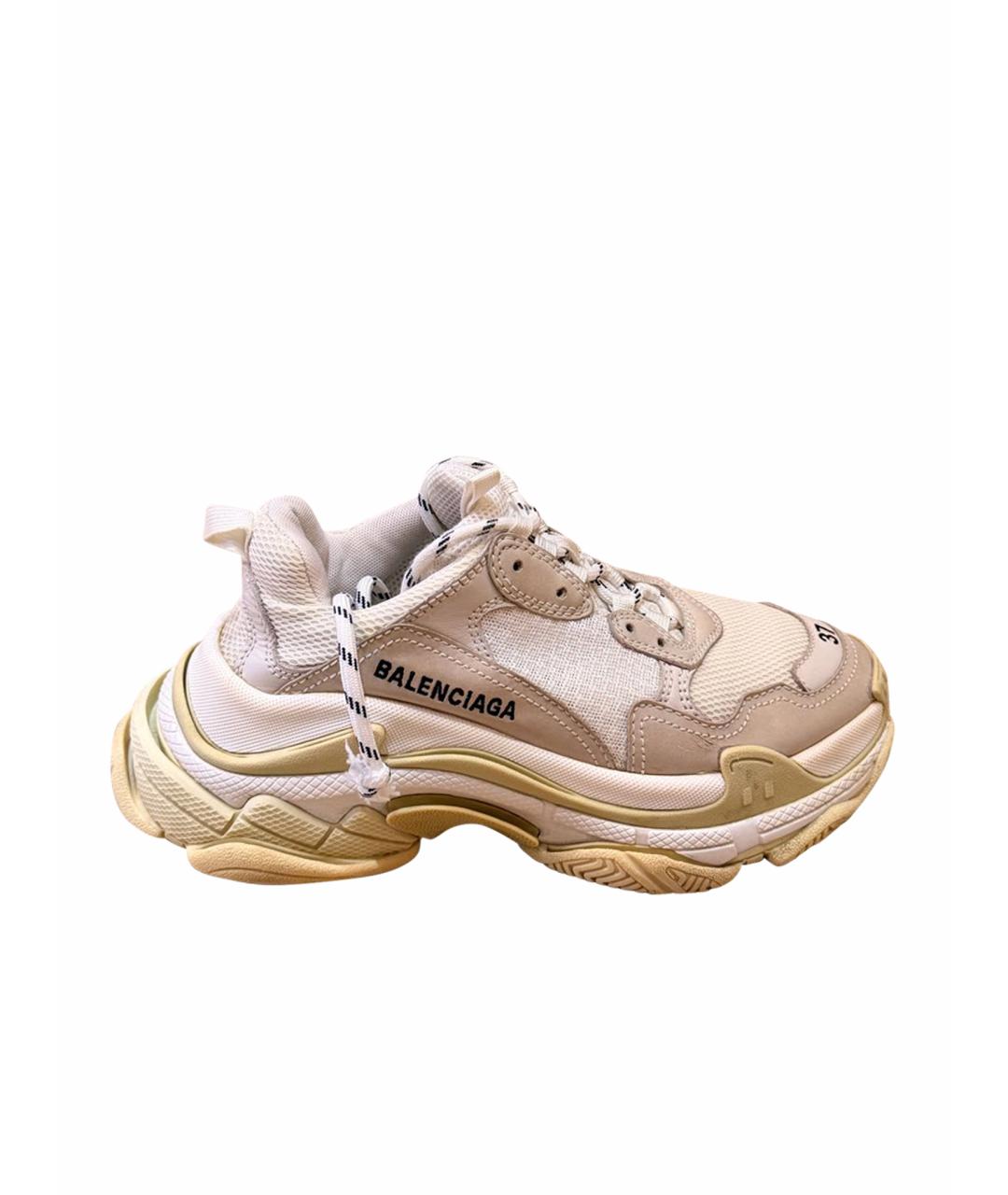 BALENCIAGA Белые кроссовки, фото 1