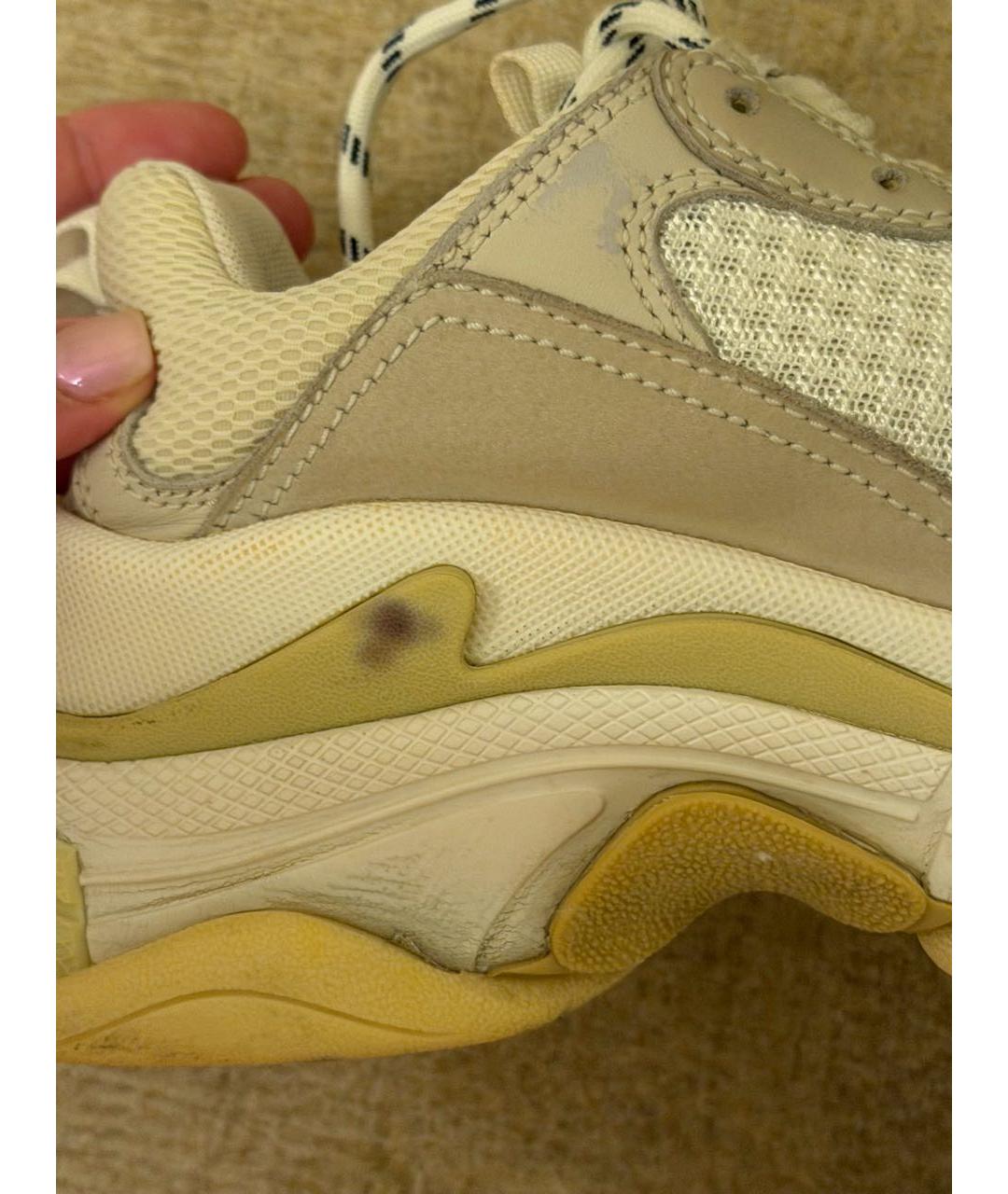 BALENCIAGA Белые кроссовки, фото 7