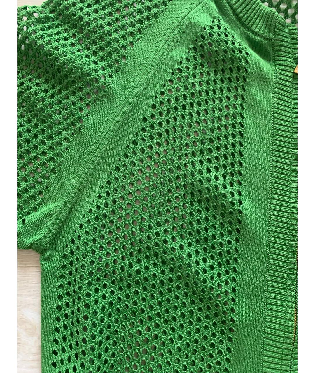 ESCADA Зеленый хлопковый кардиган, фото 4