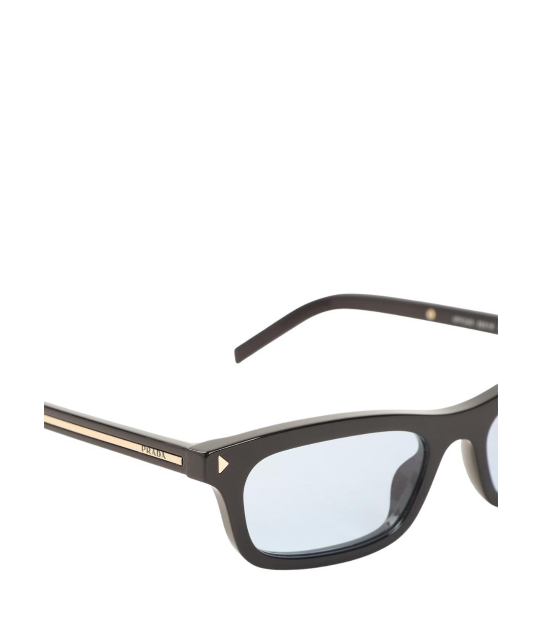 PRADA Черные солнцезащитные очки, фото 3