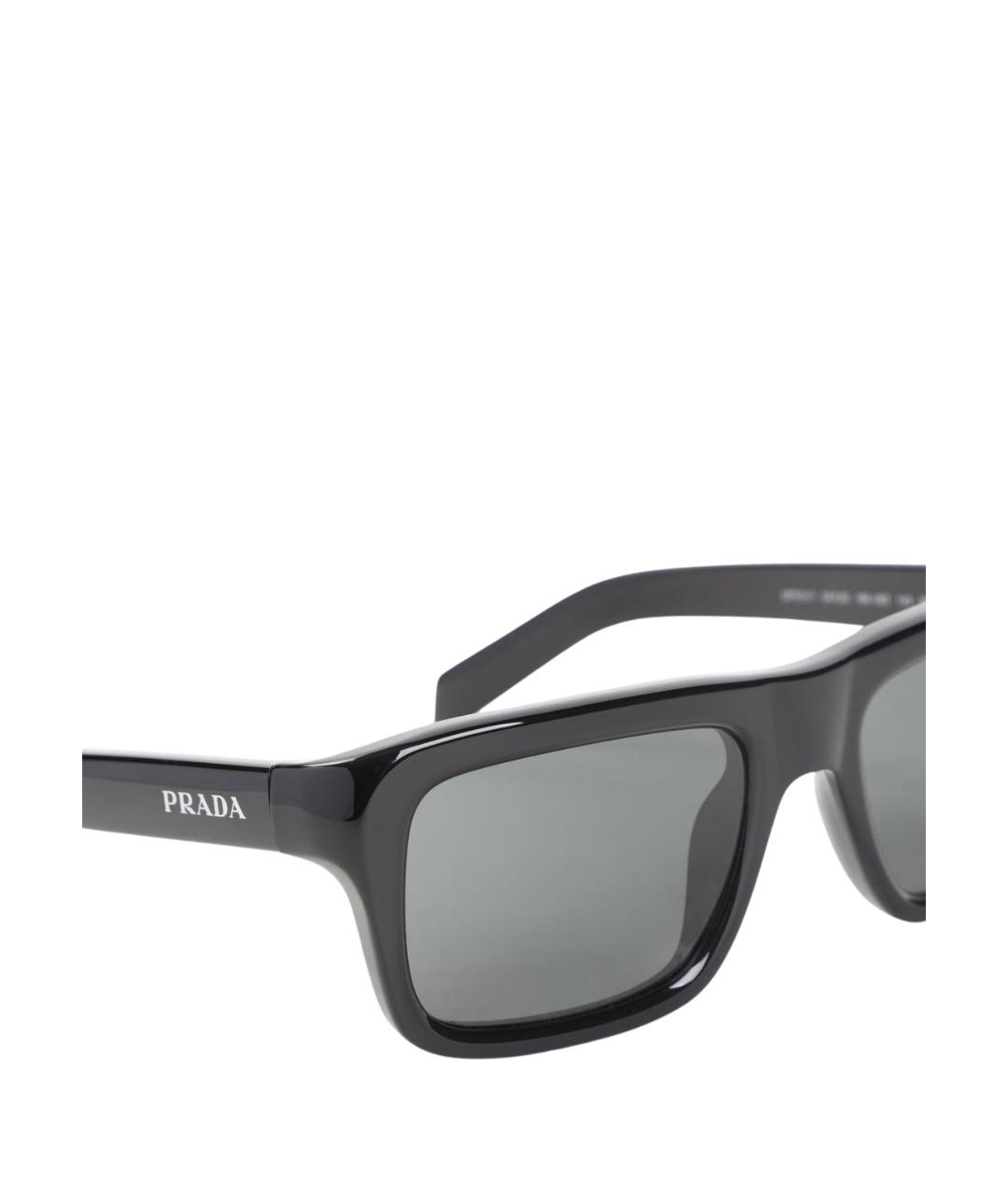 PRADA Черные солнцезащитные очки, фото 3