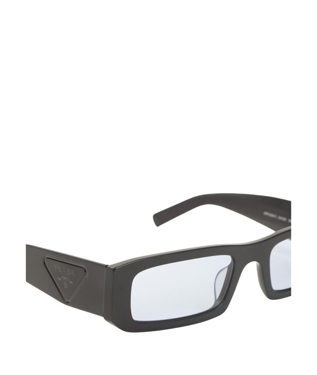 PRADA Черные солнцезащитные очки, фото 3