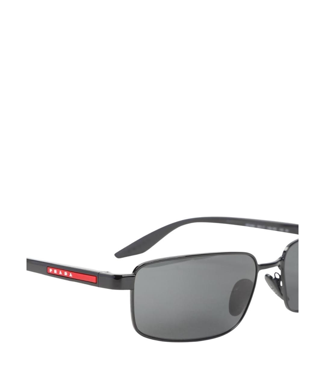PRADA Черные солнцезащитные очки, фото 3