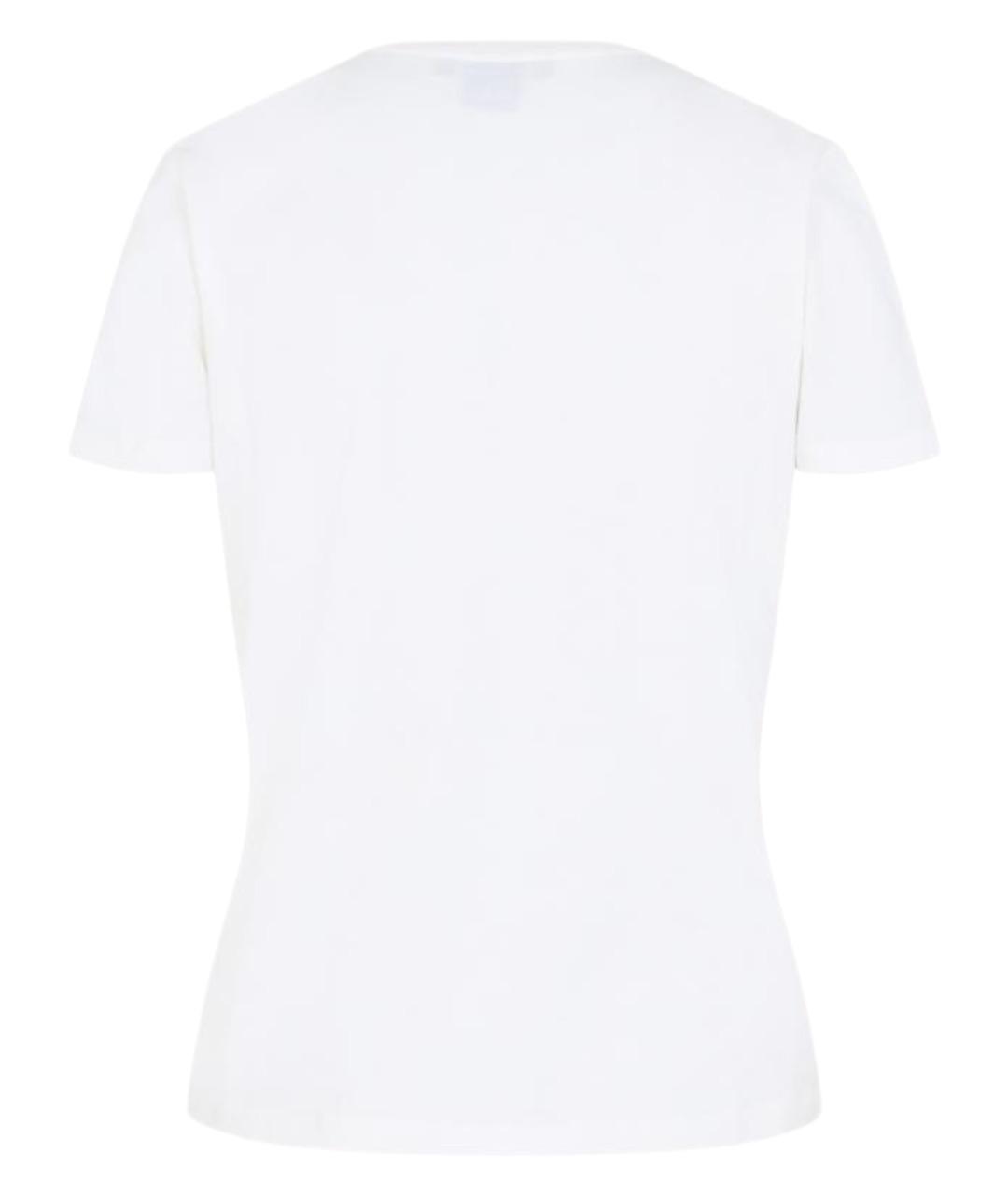 RALPH LAUREN COLLECTION Белая хлопковая футболка, фото 2