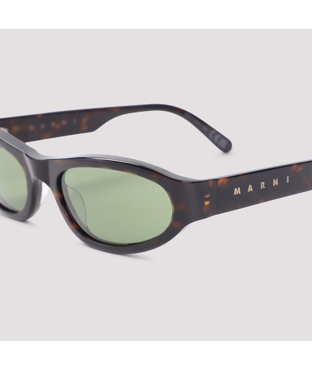 MARNI Мульти пластиковые солнцезащитные очки, фото 3