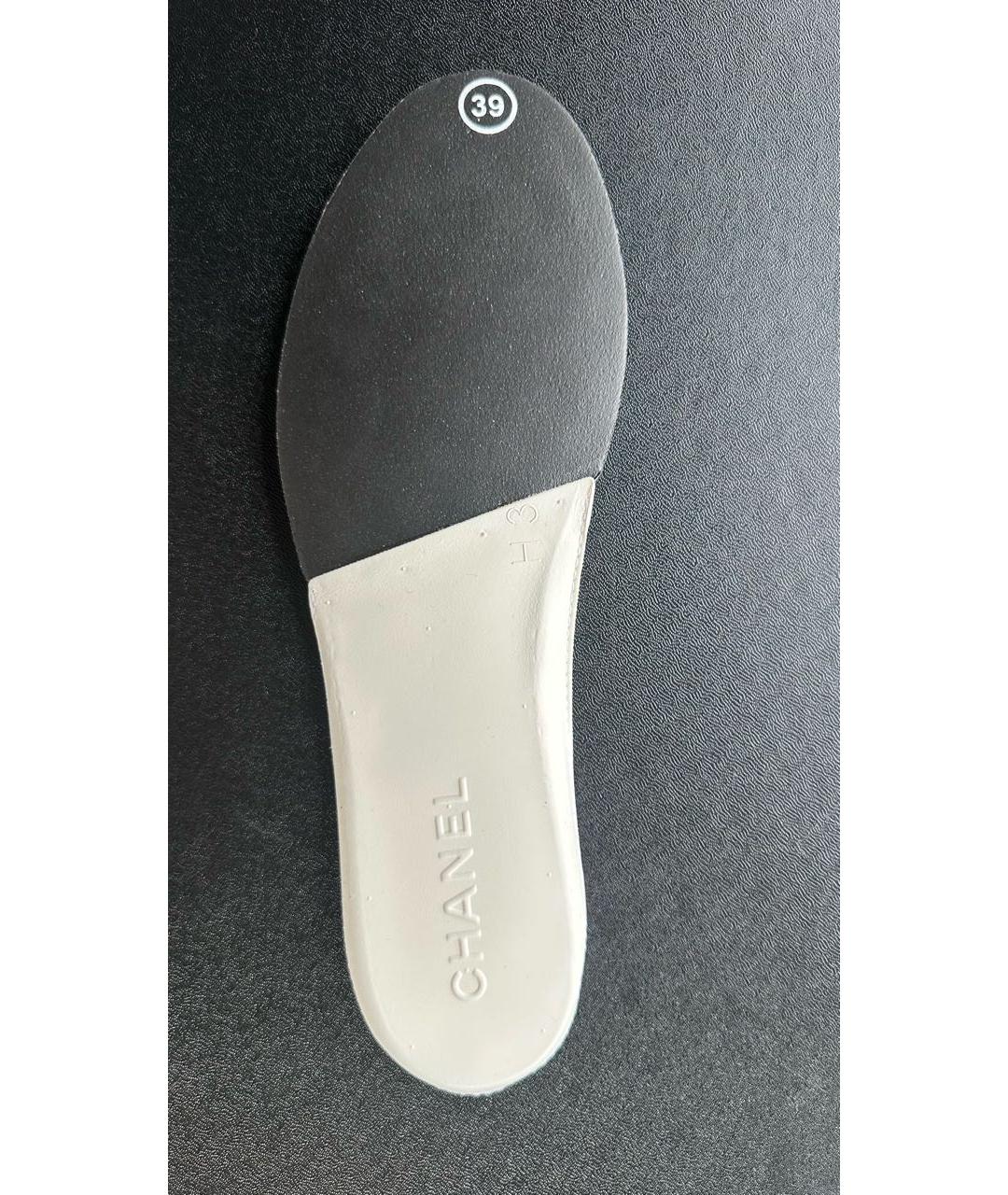 CHANEL Черные кроссовки, фото 7