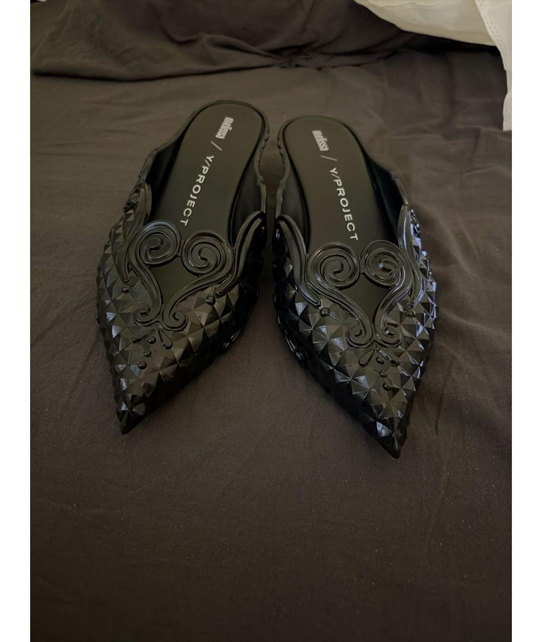 Melissa Черные резиновые мюли, фото 2