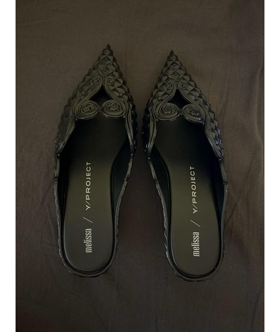 Melissa Черные резиновые мюли, фото 3