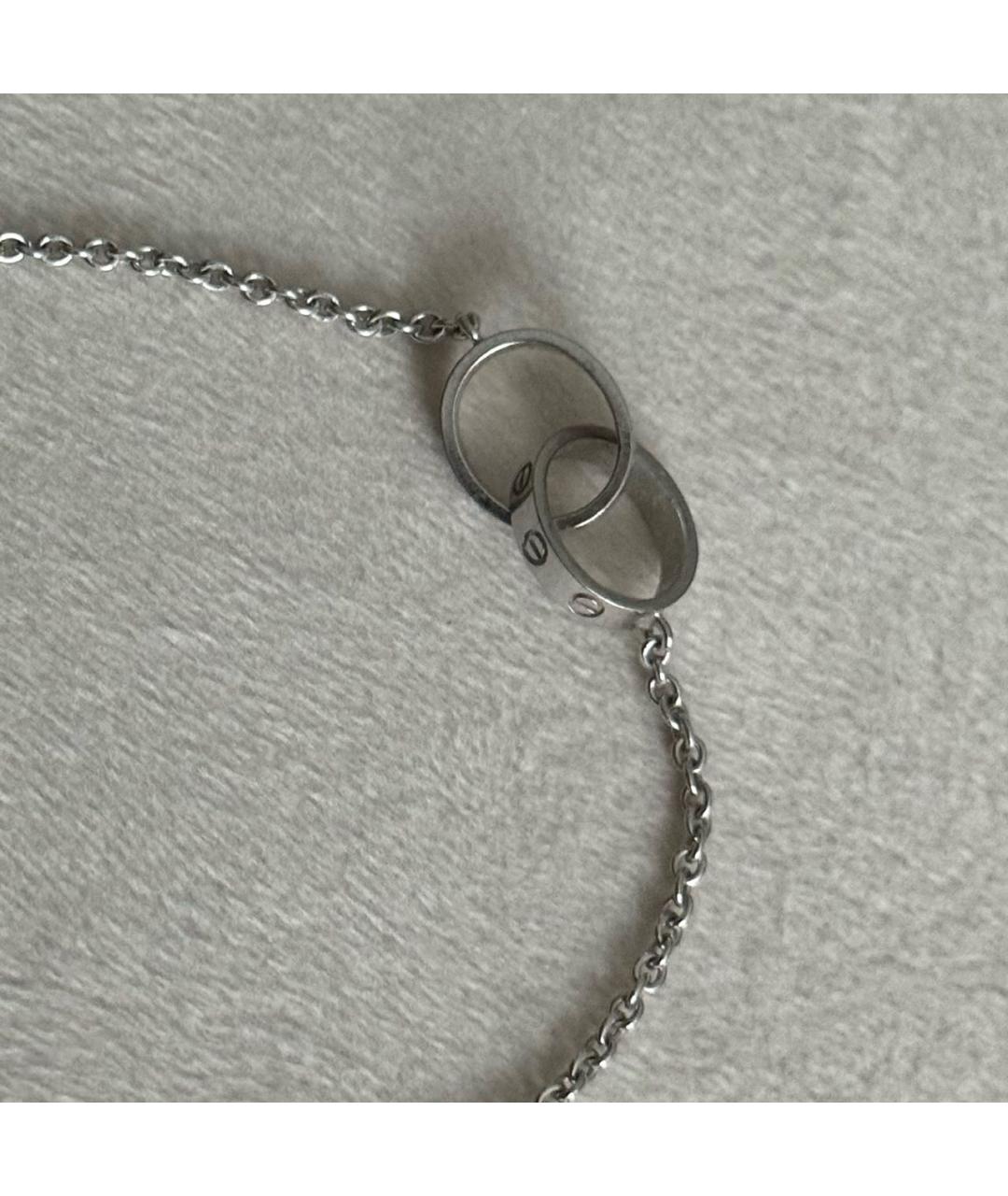 CARTIER Серебряный браслет из белого золота, фото 4