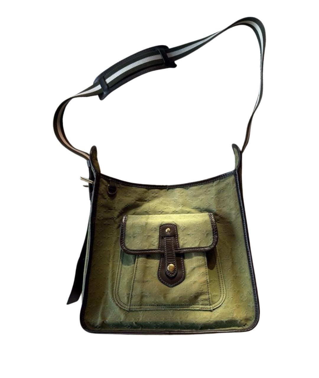 LOUIS VUITTON Хаки сумка через плечо, фото 1