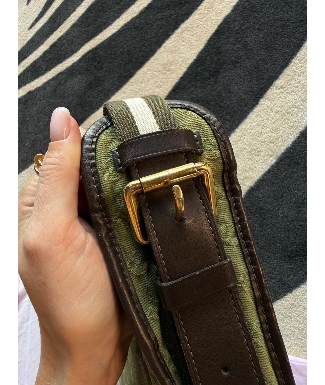 LOUIS VUITTON Хаки сумка через плечо, фото 7