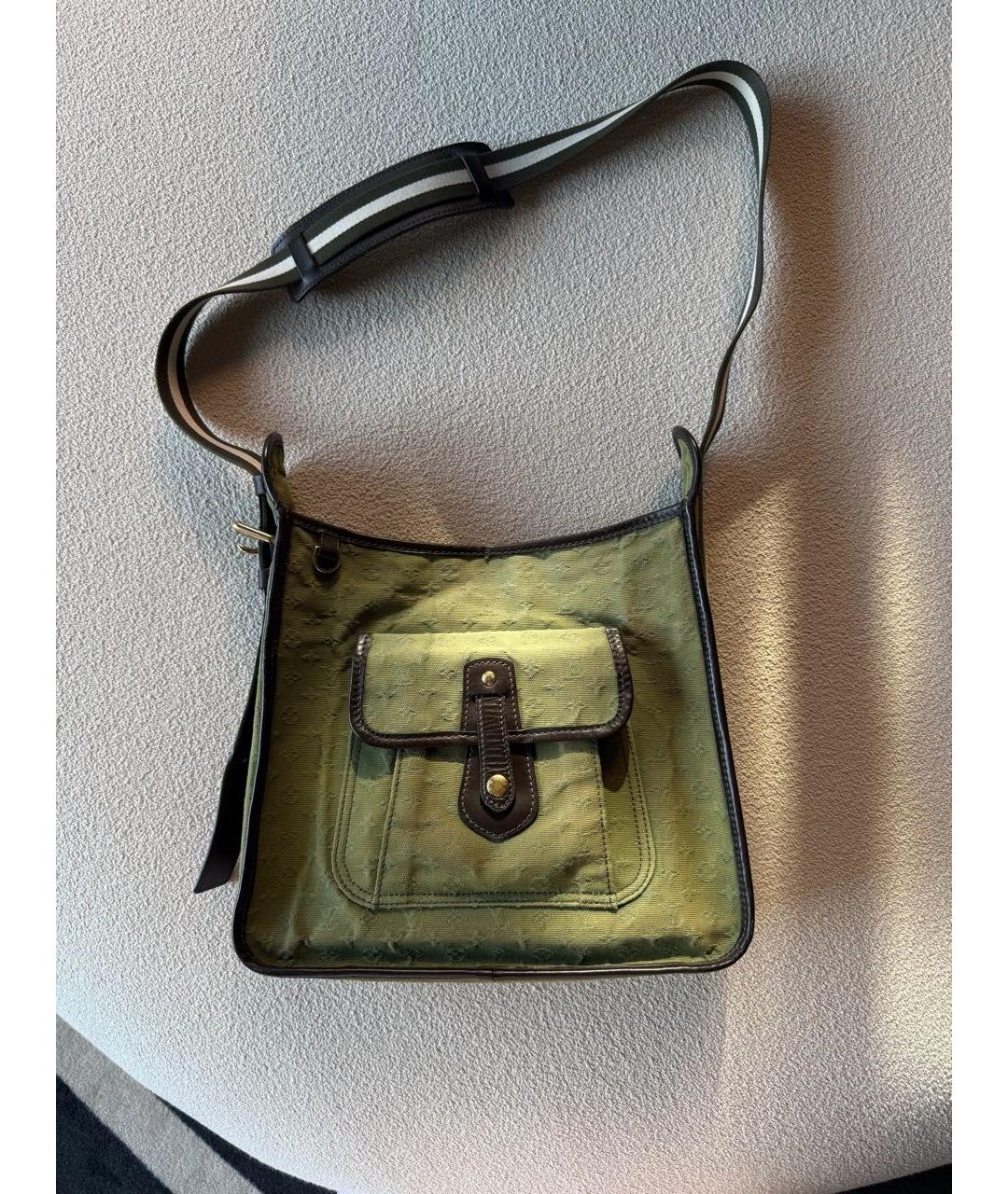 LOUIS VUITTON Хаки сумка через плечо, фото 9