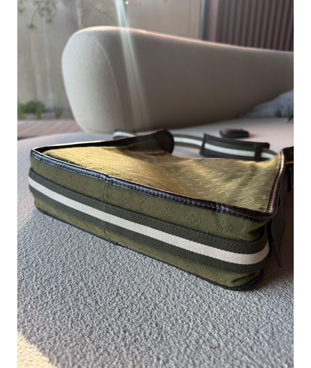 LOUIS VUITTON Хаки сумка через плечо, фото 2