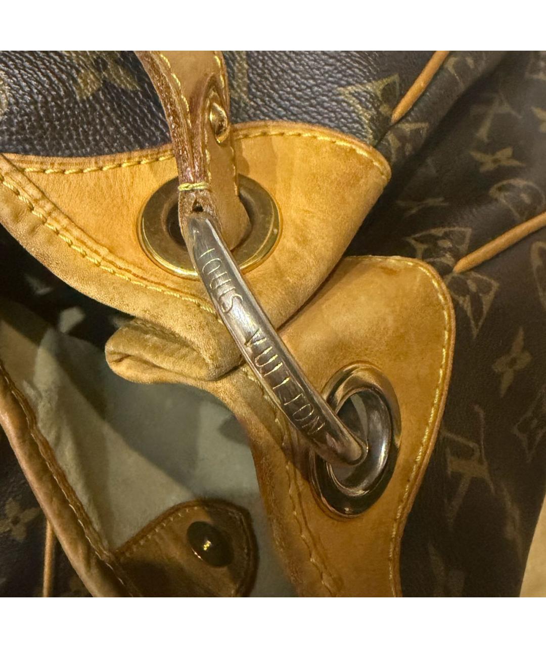 LOUIS VUITTON Коричневая сумка через плечо, фото 3