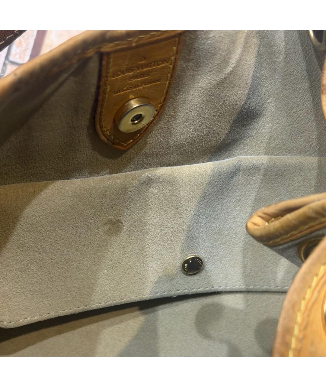 LOUIS VUITTON Коричневая сумка через плечо, фото 7