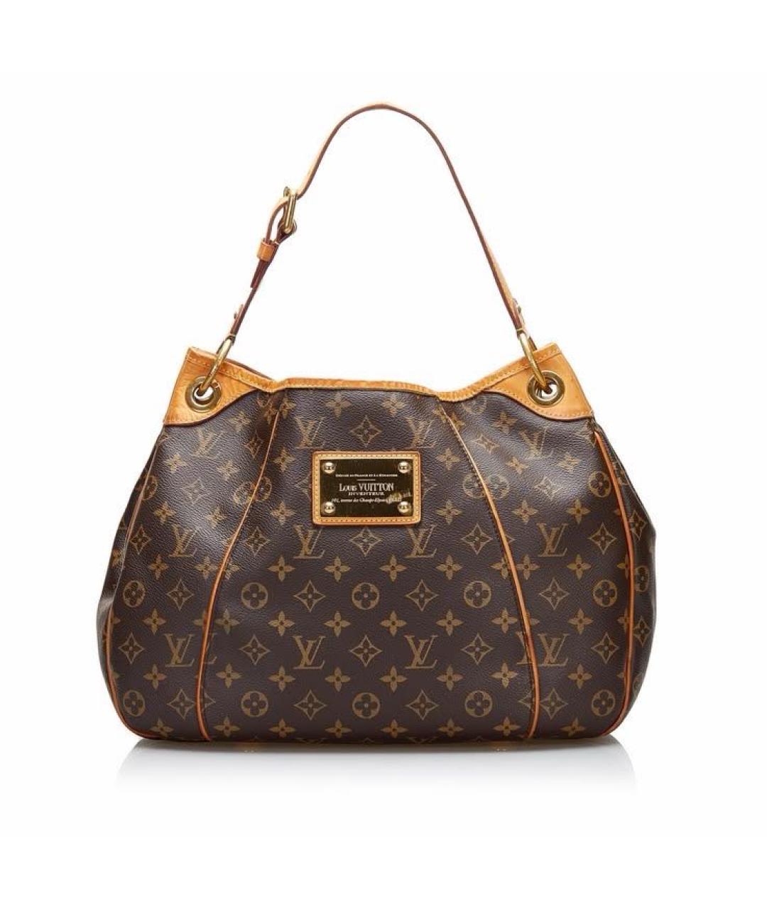 LOUIS VUITTON Коричневая сумка через плечо, фото 8