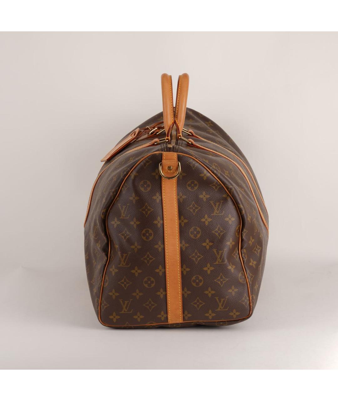LOUIS VUITTON Коричневая дорожная/спортивная сумка, фото 5