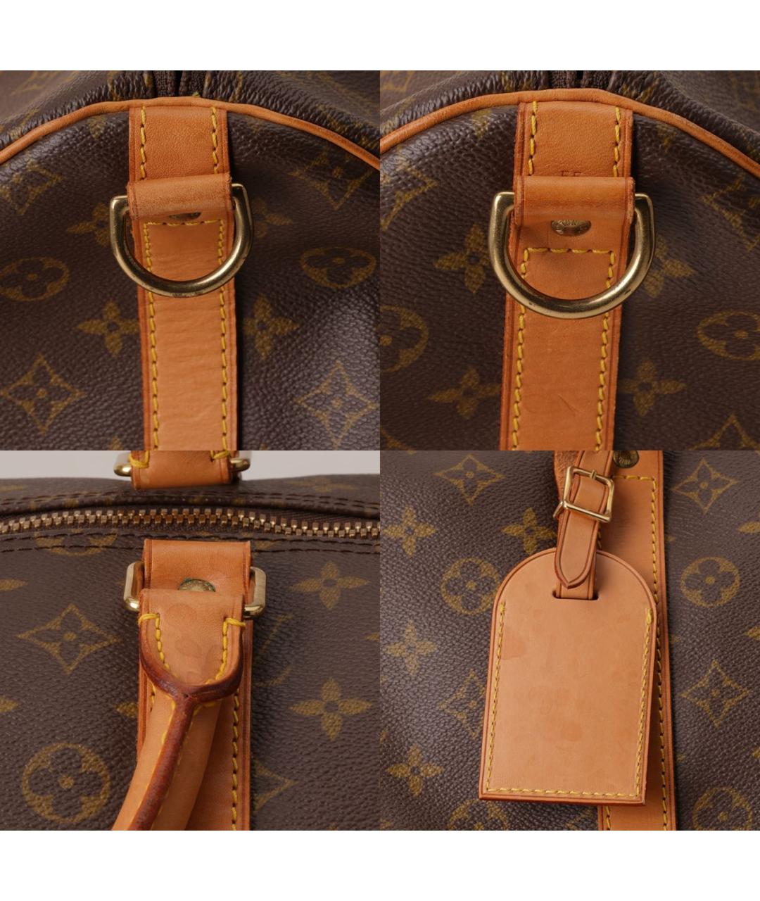 LOUIS VUITTON Коричневая дорожная/спортивная сумка, фото 8