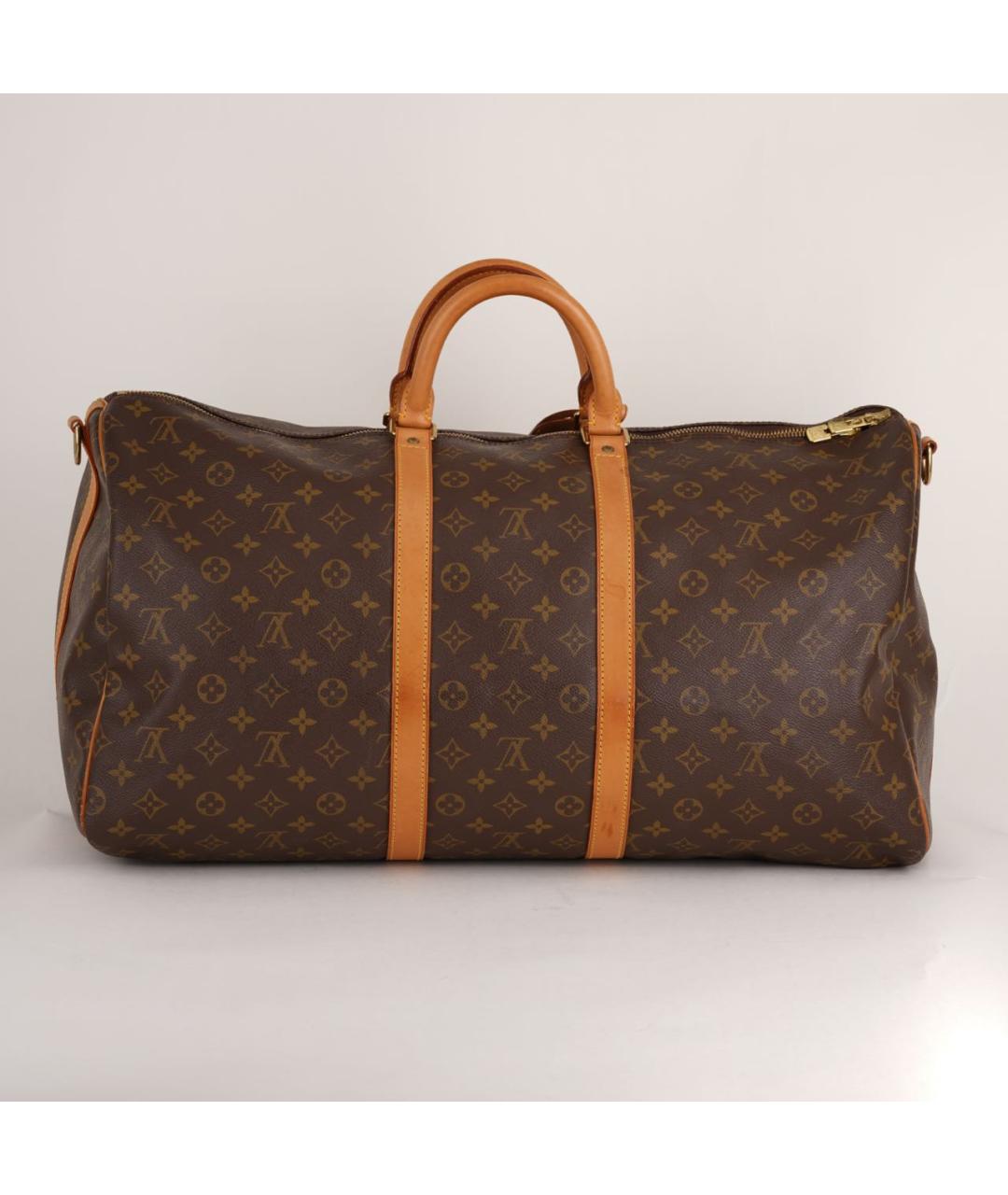 LOUIS VUITTON Коричневая дорожная/спортивная сумка, фото 3