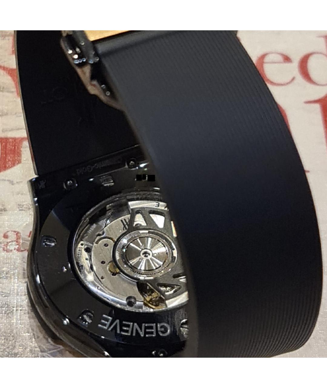 HUBLOT Черные керамические часы, фото 8