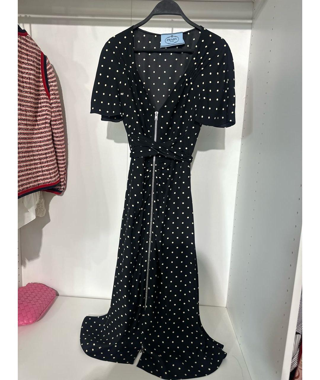 PRADA Мульти вискозное коктейльное платье, фото 3