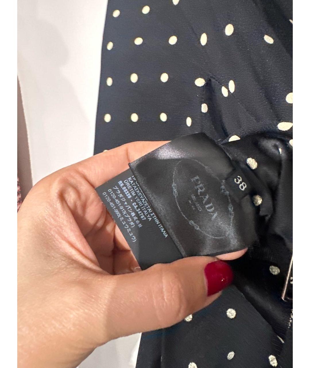 PRADA Мульти вискозное коктейльное платье, фото 5