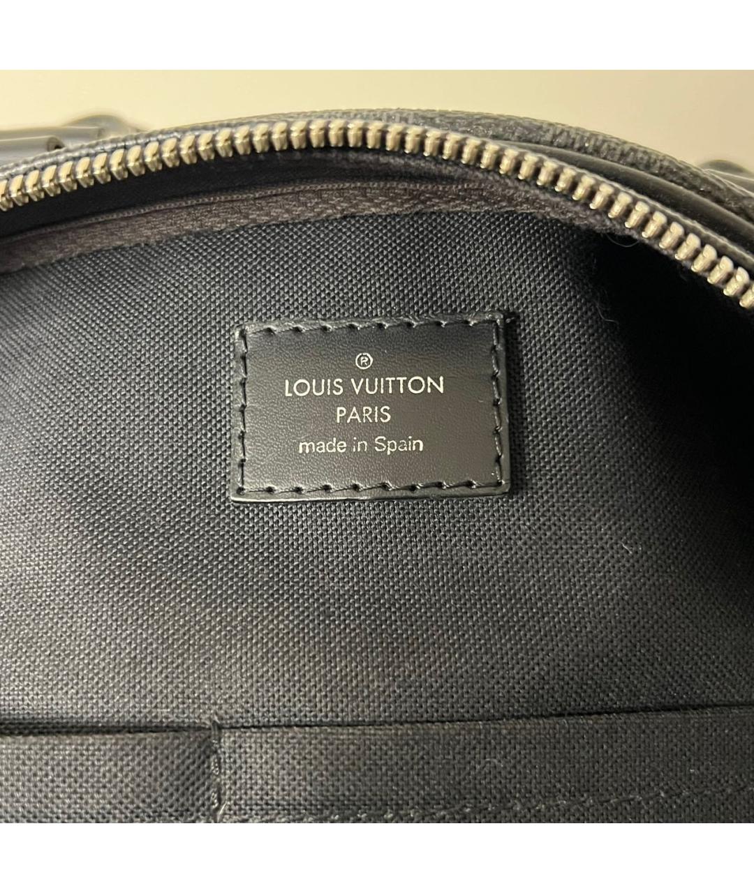 LOUIS VUITTON Черный портфель, фото 6