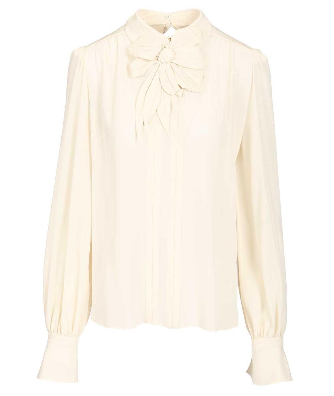 VALENTINO Мульти шелковая блузы, фото 1