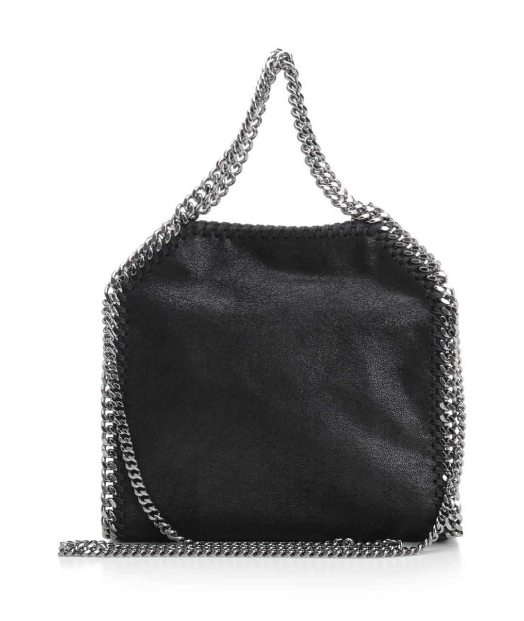 STELLA MCCARTNEY Черная сумка тоут из искусственной кожи, фото 3