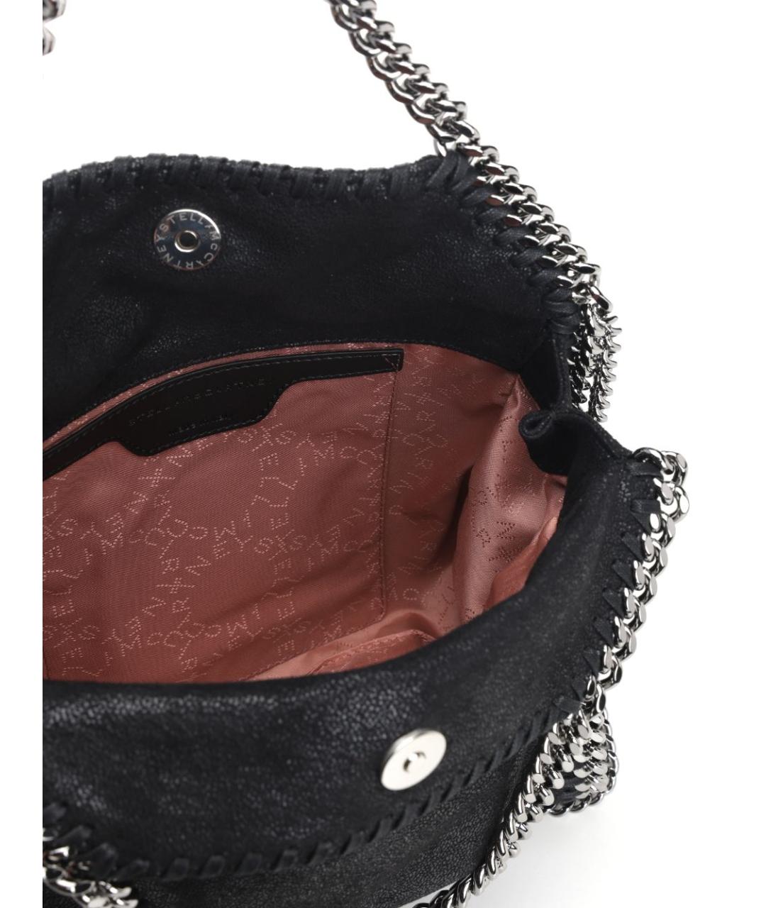 STELLA MCCARTNEY Черная сумка тоут из искусственной кожи, фото 4