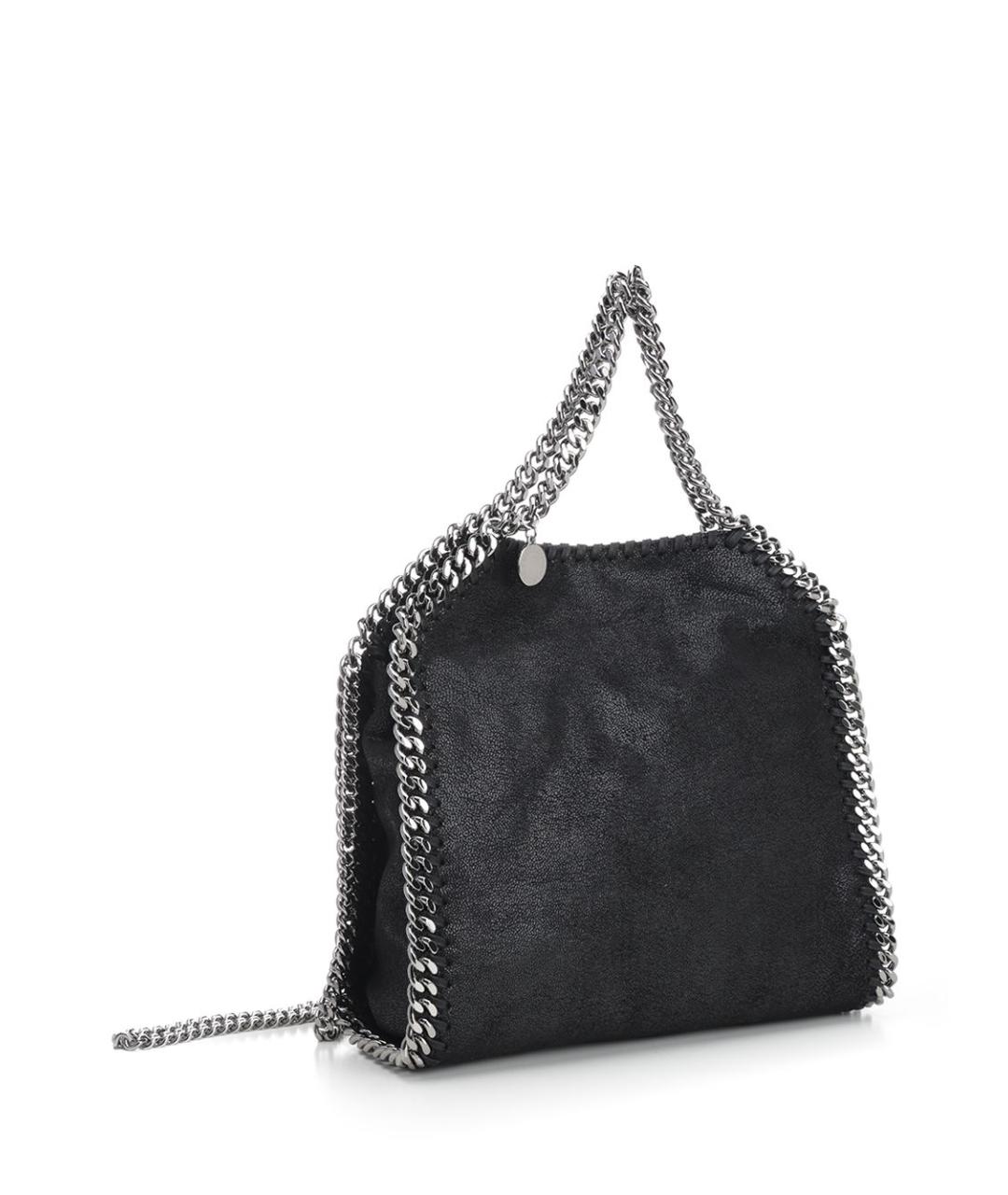 STELLA MCCARTNEY Черная сумка тоут из искусственной кожи, фото 2