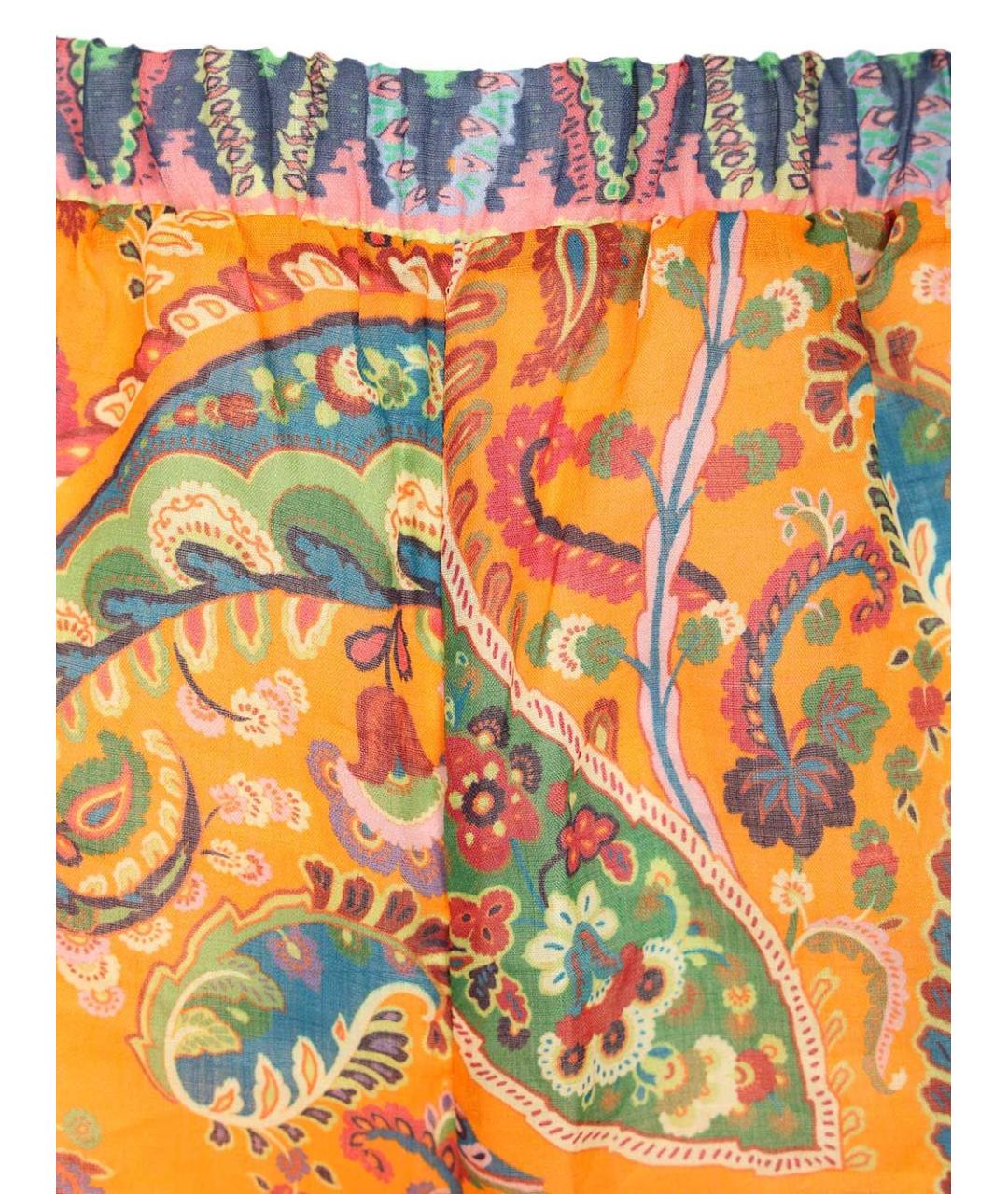 ETRO Оранжевое шорты, фото 4