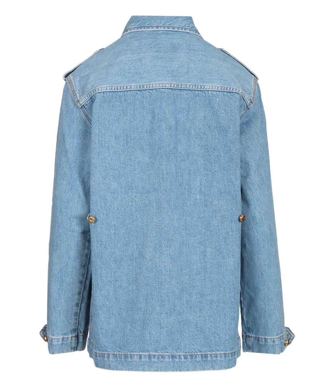 BLAZE MILANO Голубая хлопковая куртка, фото 2