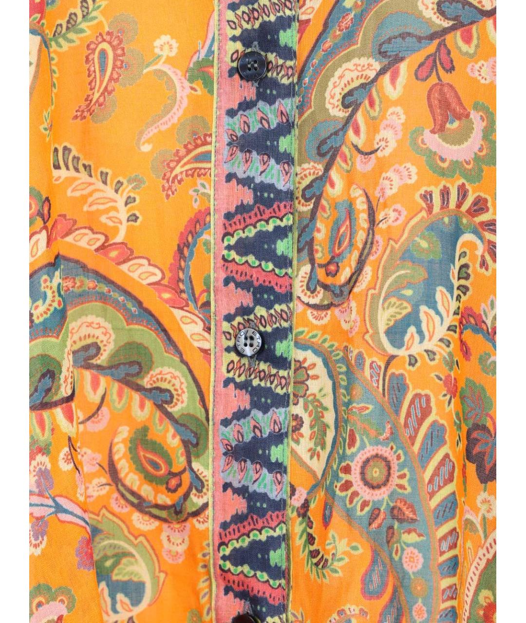 ETRO Оранжевая рубашка, фото 5