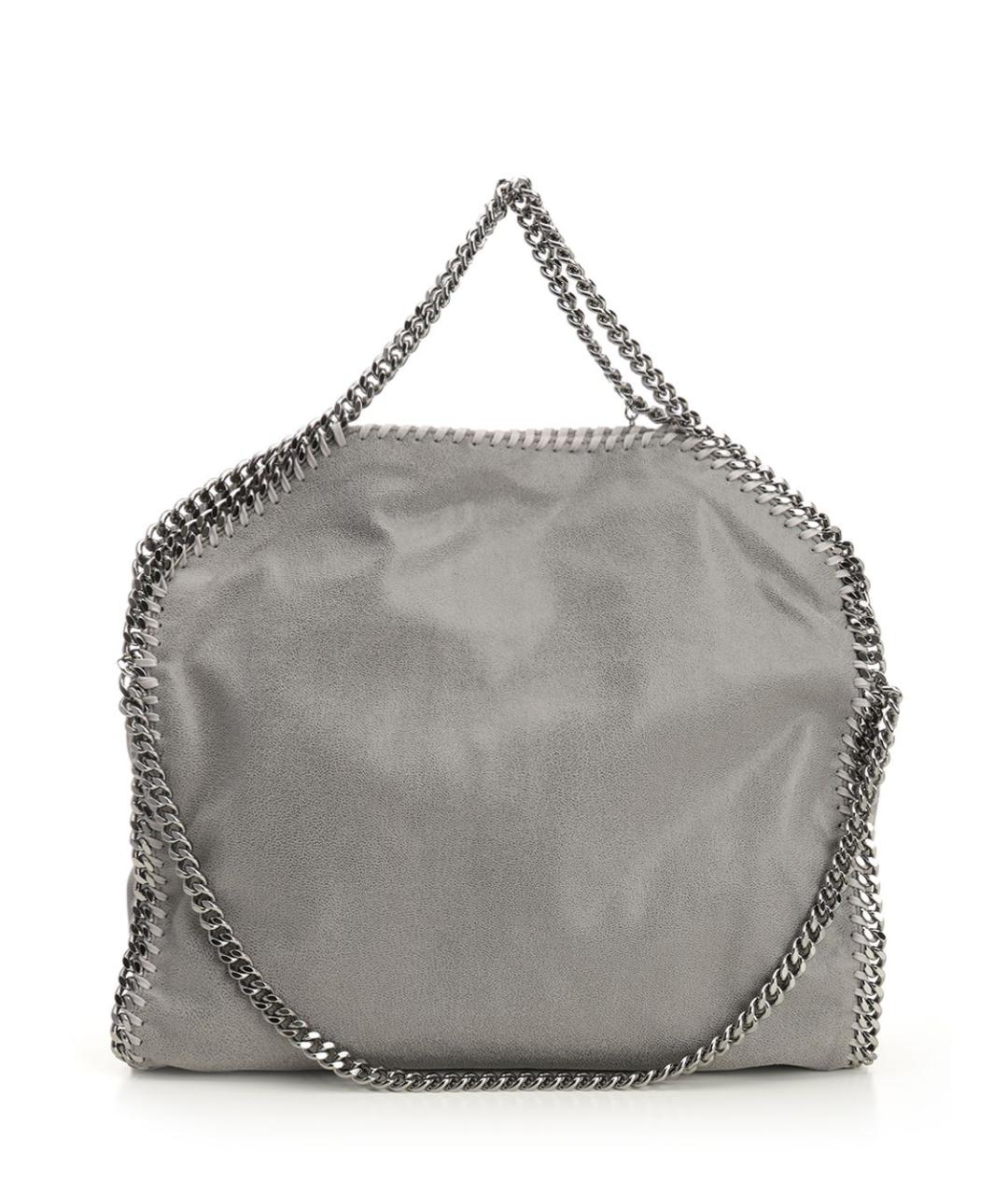 STELLA MCCARTNEY Серая сумка через плечо из искусственной кожи, фото 3