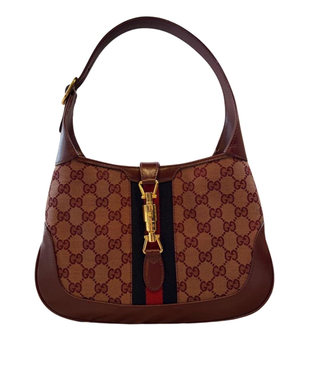 GUCCI Бордовая сумка через плечо, фото 1