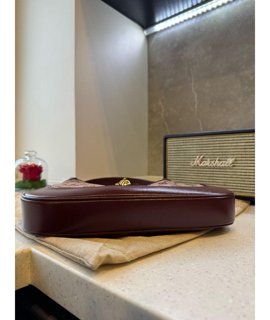 GUCCI Бордовая сумка через плечо, фото 6