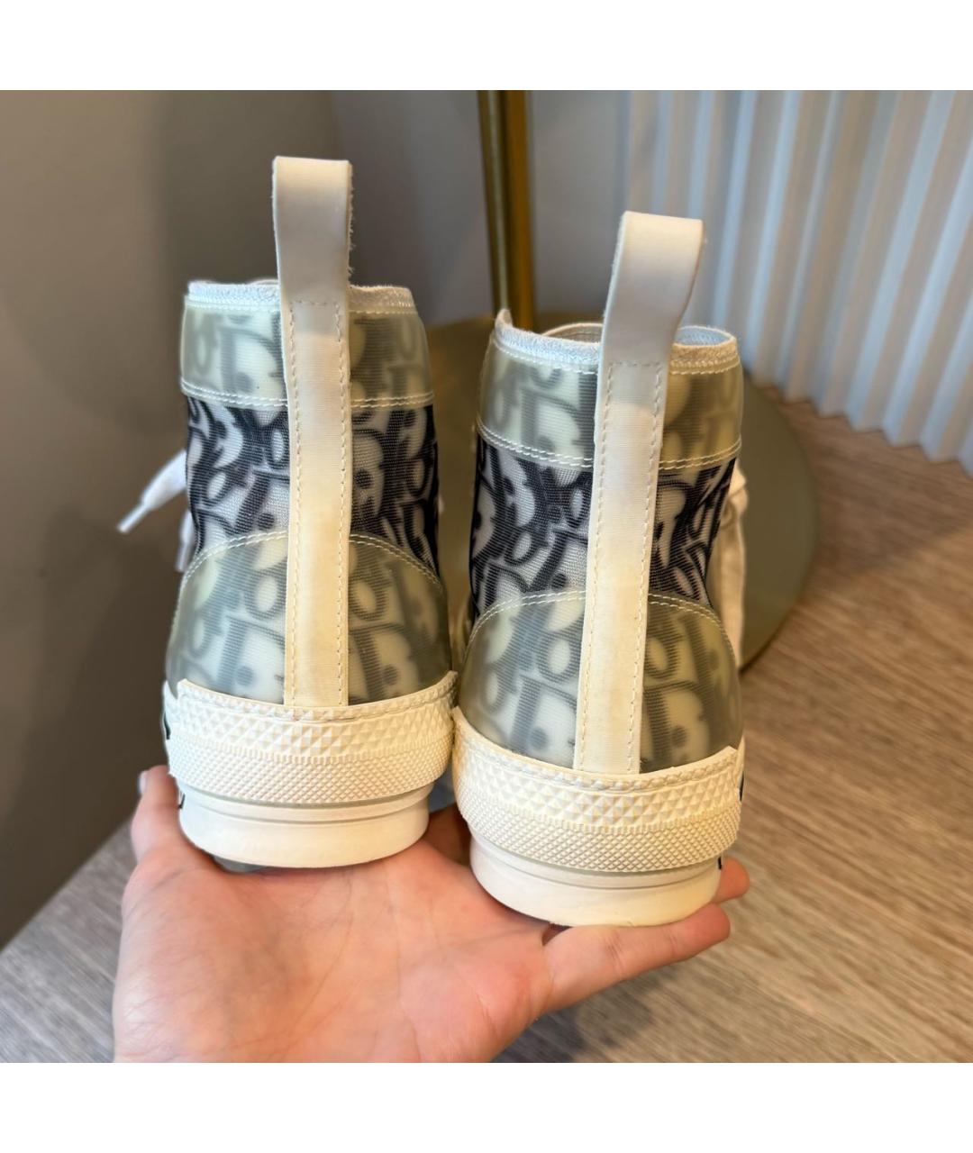 CHRISTIAN DIOR Серые кеды, фото 6