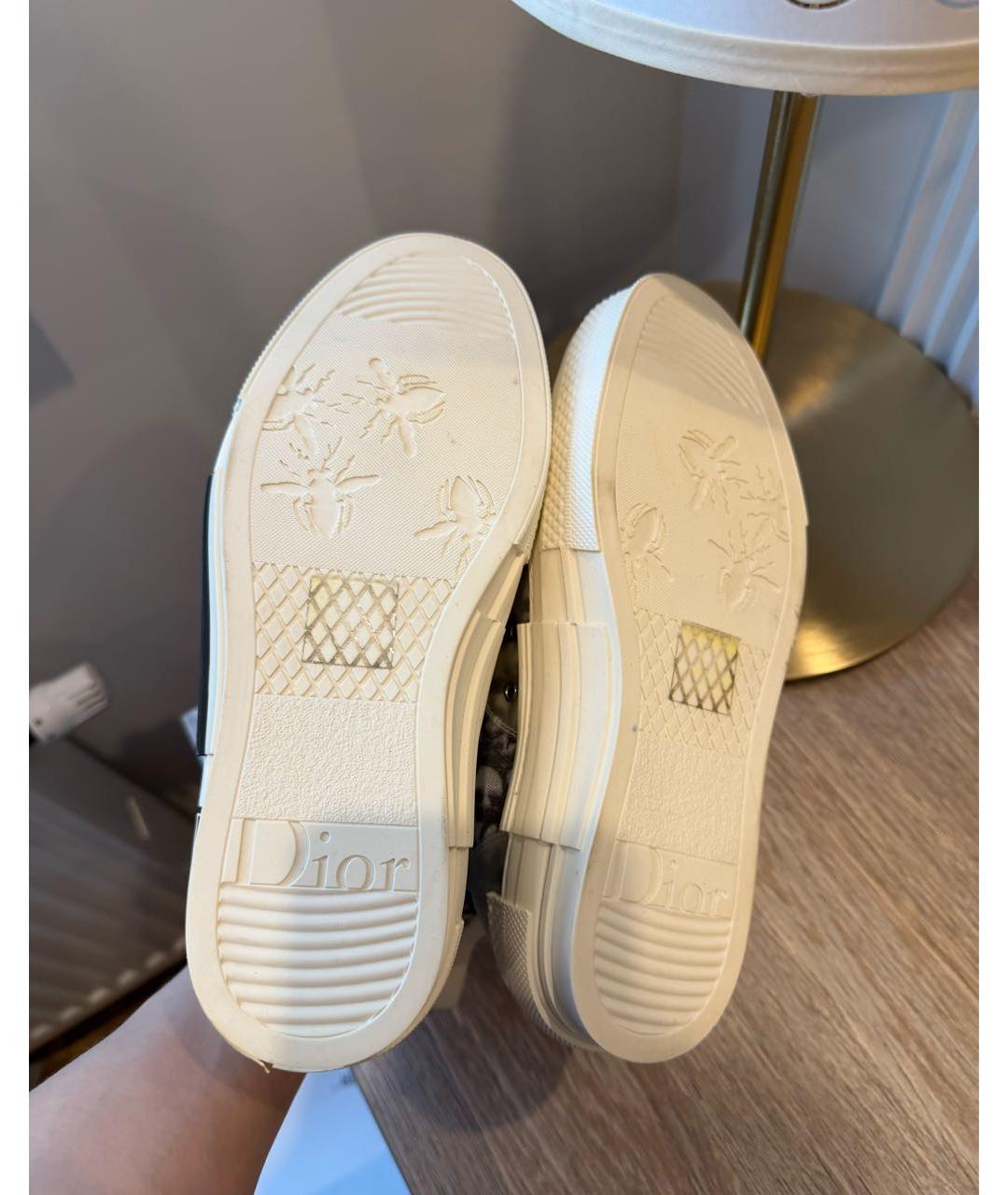 CHRISTIAN DIOR Серые кеды, фото 8