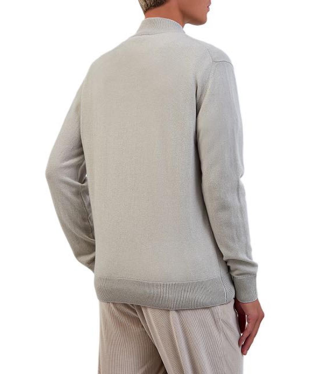 ELEVENTY Серый кашемировый джемпер / свитер, фото 3