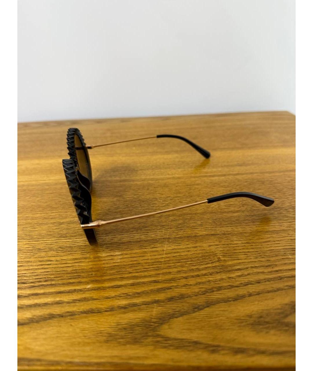 DOLCE&GABBANA Черные пластиковые солнцезащитные очки, фото 4