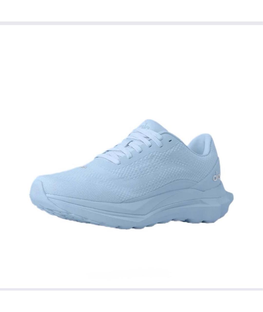 ALO YOGA Голубые текстильные кроссовки, фото 9